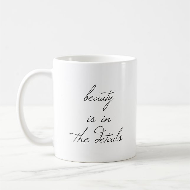 Café Taza de belleza (Izquierda)