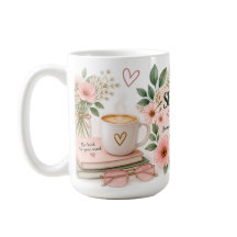 Taza de bienestar floral del Club de Cuidado Perso