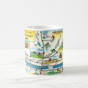 Café Taza de bienvenida del Valle Mágico Idaho