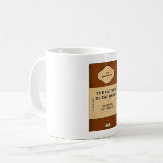 Café Taza de biografía personalizada de Bookworm