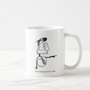 Café Taza de Bob "GTFO" (zurda)