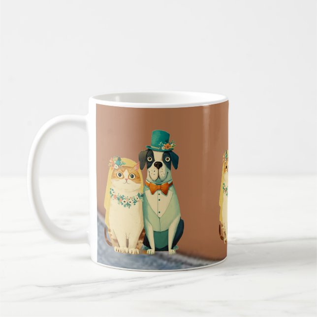 Café Taza de boda (Izquierda)