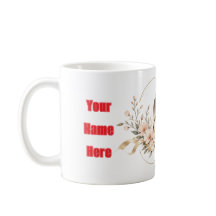 Taza de boda personalizada para novia y novio