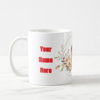 Café Taza de boda personalizada para novia y novio