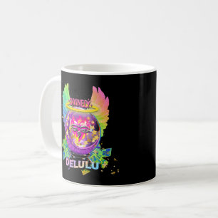 Café Taza de Bola de Cristal Divinamente Delulu – Bruja