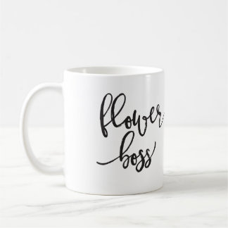 Café Taza de Boss de la flor