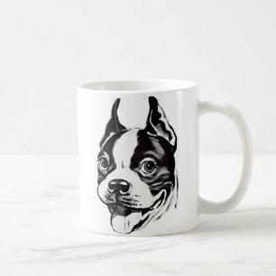 Café Taza de Boston Terrier
