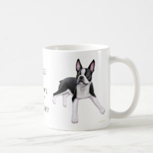 Café Taza de Boston Terrier