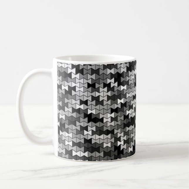 Café Taza de Bowties 11oz del Grayscale (Izquierda)