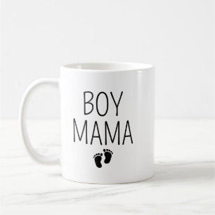 Café Taza de Boy Mama con nombres de niños, Mamá person