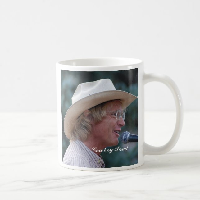 Café Taza de Brad del vaquero (Derecha)