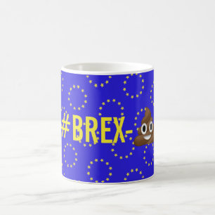 Café taza de Brexit del "#Brex-💩"