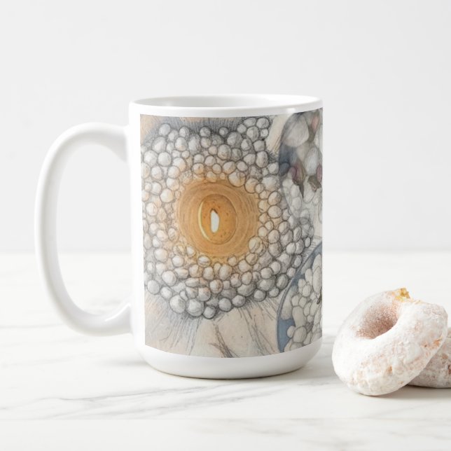Café Taza de brillo de vela Zen (Con donut)
