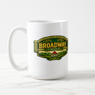Café Taza de Broadway, VA con marquesina
