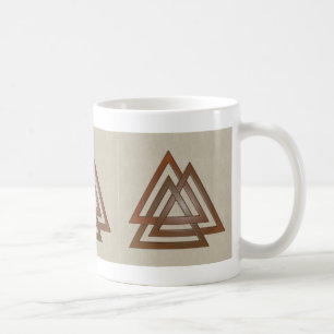 Café Taza de bronce de Valknut