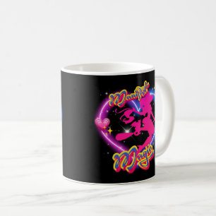 Café Taza de bruja mágica manifiesta, bruja mágica lind