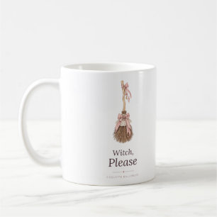 Café Taza de bruja, por favor, coqueta de Halloween