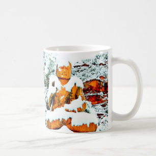Café taza de Buda de la nieve