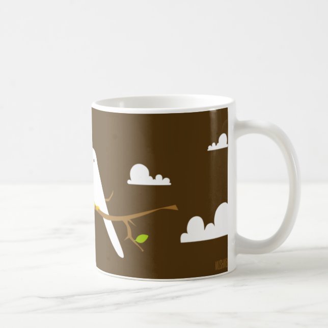 Café Taza de Budgies (Derecha)