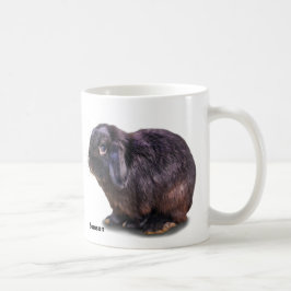 Café Taza de BunnyLuv que ofrece a Samson