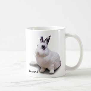 Café Taza de BunnyLuv que ofrece el diamante