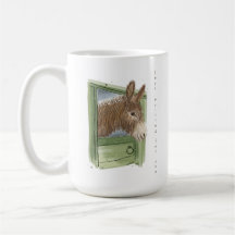 Taza de burro - Cute - Solo esperándote -