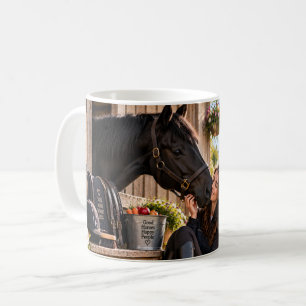 Café Taza de caballo Mi caballo piensa que soy perfecto