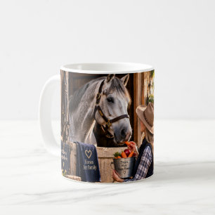 Café Taza de caballo para malograr profesionalmente