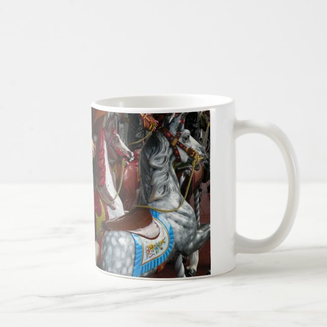 Café Taza de caballos de carrusel (Derecha)