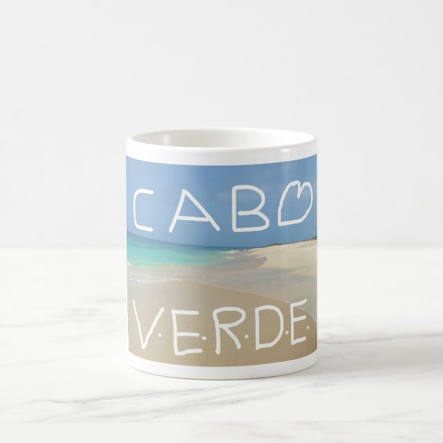 Café taza de Cabo Verde (Centro)