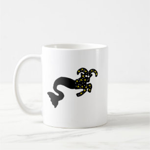 Café Taza de Cabra Marina de la Galaxia • Silueta Cósmi
