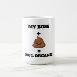 Café Taza de Caca Divertida con Nombre Personalizado -