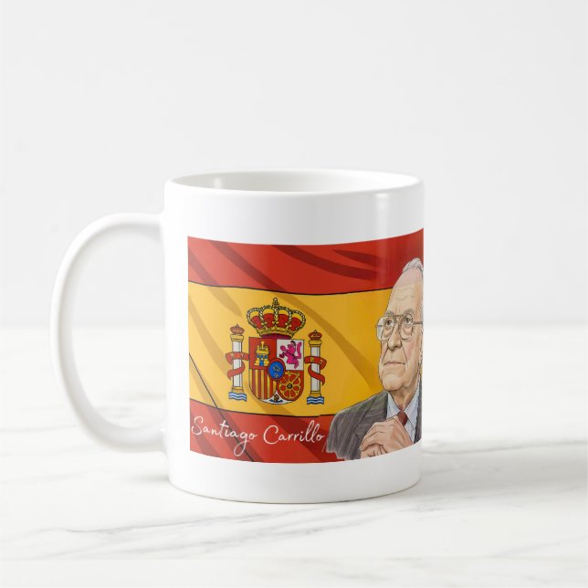 Café Taza de cafe de Santiago y la Pasionaria (Izquierda)