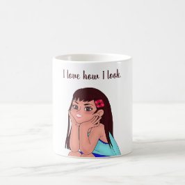 Café taza de cafe para mujer