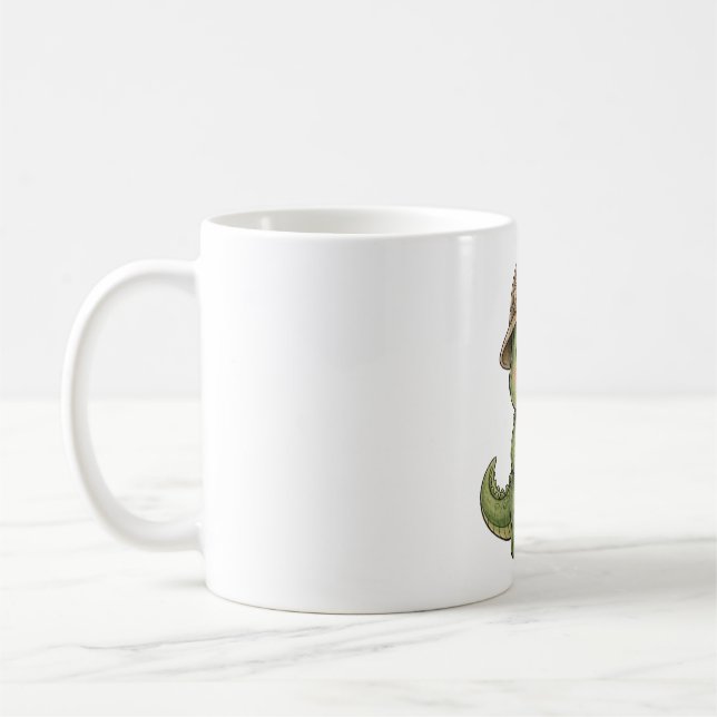 Café Taza de caimán de los pequeños exploradores del Ba (Izquierda)