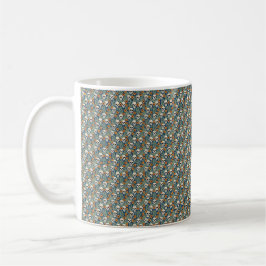 Café Taza de Calaveras y Marigolds