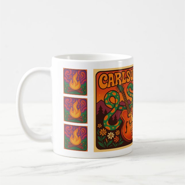 Café Taza de campamento (Izquierda)