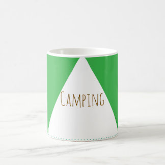 Café Taza de camping verde