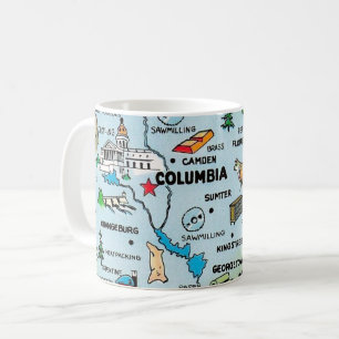 Café Taza de Carolina del Sur - Columbia