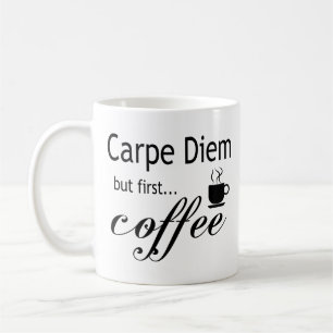Café Taza de Carpe Diem