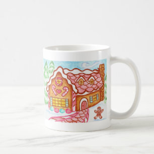Café Taza de Casa de Pan de Jengibre
