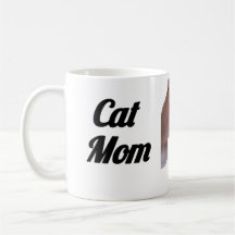 Taza de Cat Mom | Regalo para amante de gatos con 