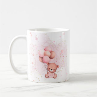 Café Taza de celebración de un osito rosa