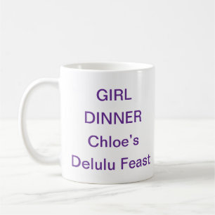 Café Taza de cena de chica – Taza de meme estética vira