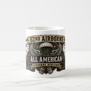 Café Taza de cerámica All American 82nd Airborne OEH