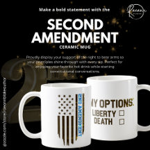 Taza de Cerámica de la 2ª Enmienda