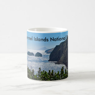 Café Taza de cerámica del parque nacional de las Islas