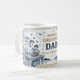 Café Taza de Cerámica 'El Mejor Papá del Mundo'