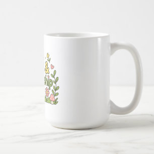 Café Taza de cerámica estética de 15 oz Love & Friends