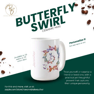 Café Taza de cerámica personalizada con remolino de mar